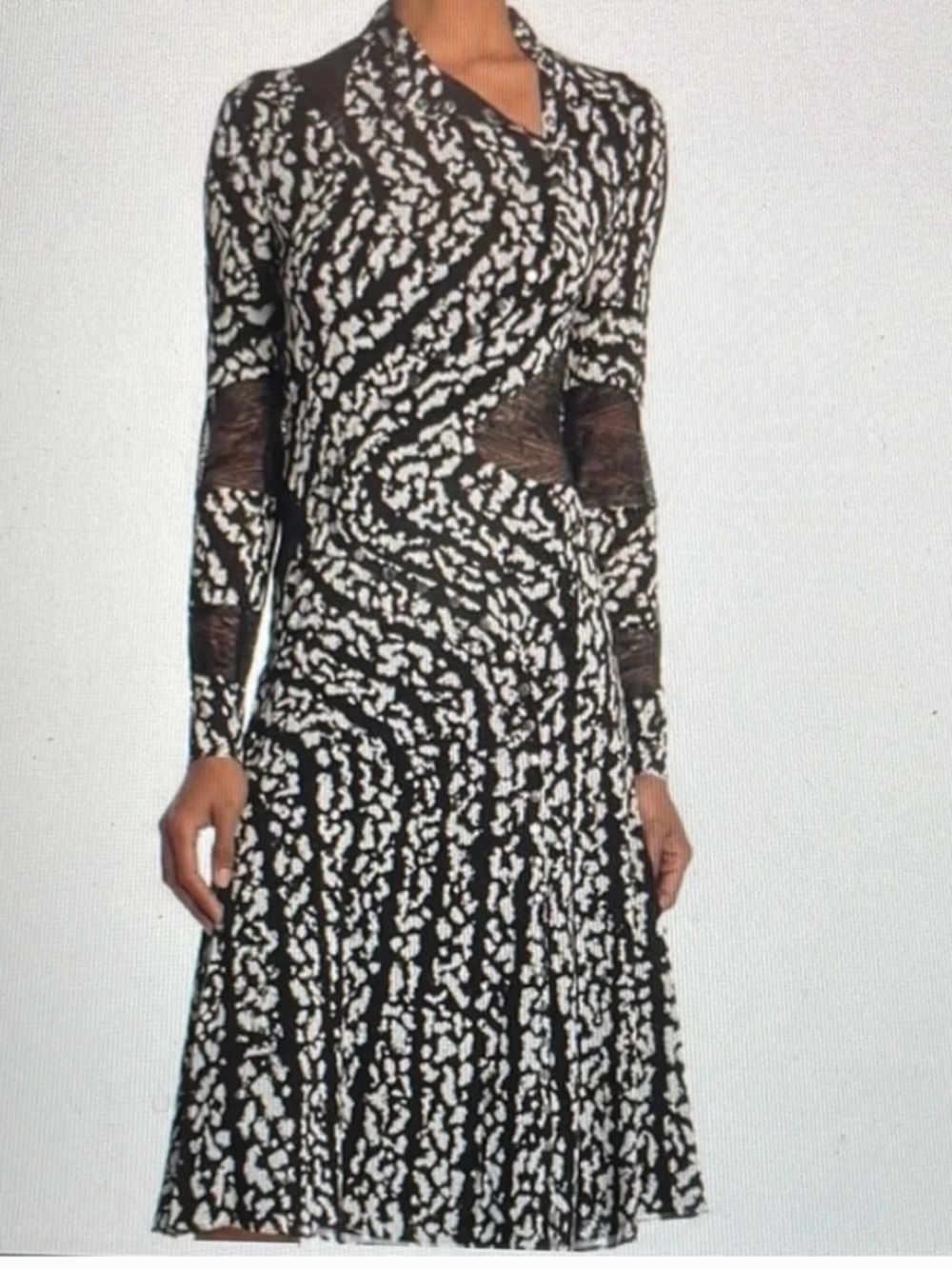 Proenza Schouler Silk and Lace Dress - stunning - retail $1,687.00   - size 4